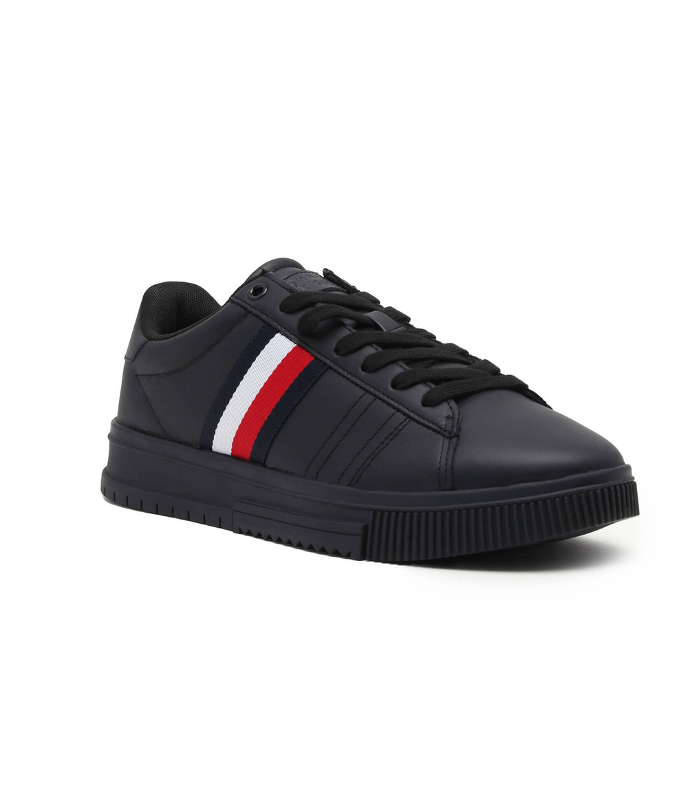 Кожаные кроссовки supercup Tommy Hilfiger - черный(FM0FM04706)