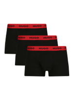 трусики-боксеры 3-pack Hugo Bodywear - черный(50469766)