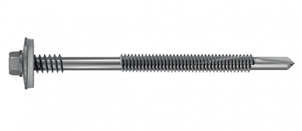 Саморез для крепления сендвич панелей 6,3*185 KP с ZP