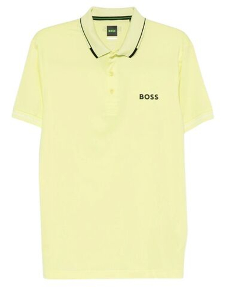 Теннисное поло BOSS Paul Pro Slim Fit - light/pastel green