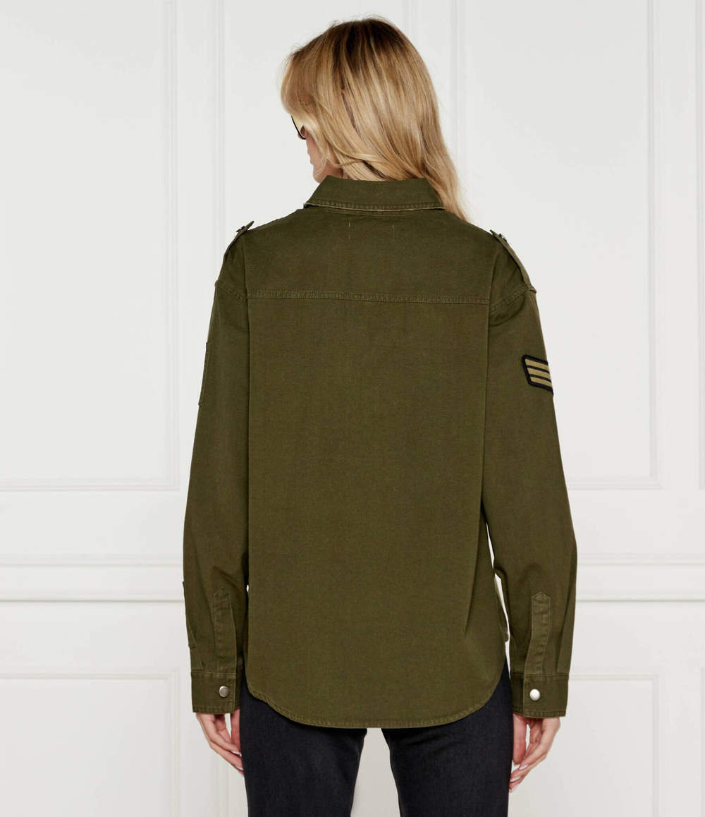 Рубашка Aviator Eagle One Teaspoon - хаки(26574)