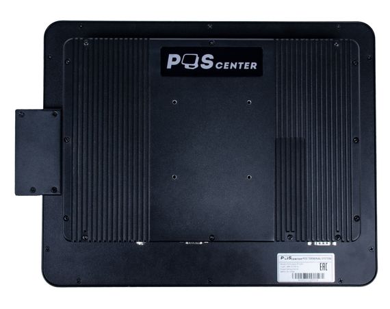 Сенсорный моноблок POScenter POS101ES ( 15&quot;, PCAP, WB-J6412, RAM 8Gb, съемный SSD M2 256Gb, MSR, ДЯ-RJ11, 24V) без ОС