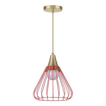 4450/1 УЦЕНКА SUSPENTIONI LN20 247 красный Подвес E27 1*60W 220V DAMI