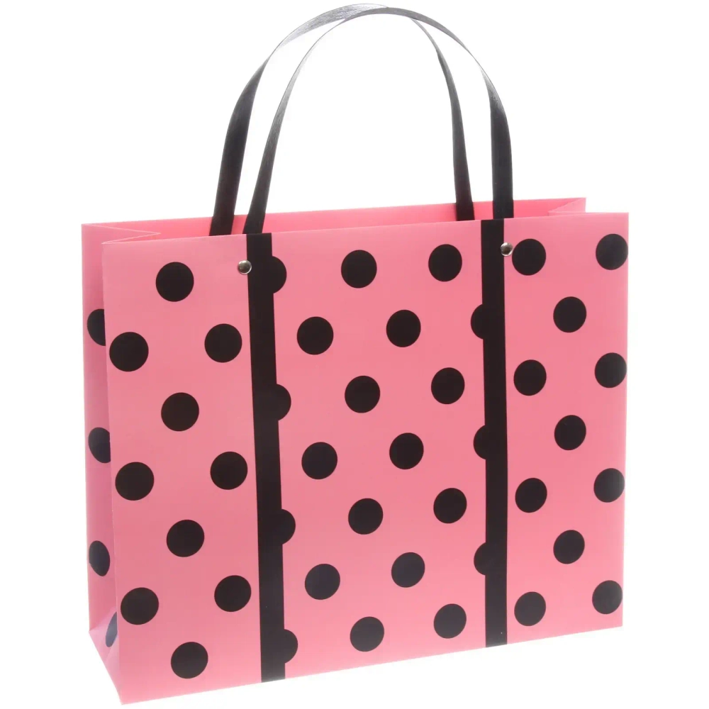 Пакет подарочный «Горох» 32*26*10 см