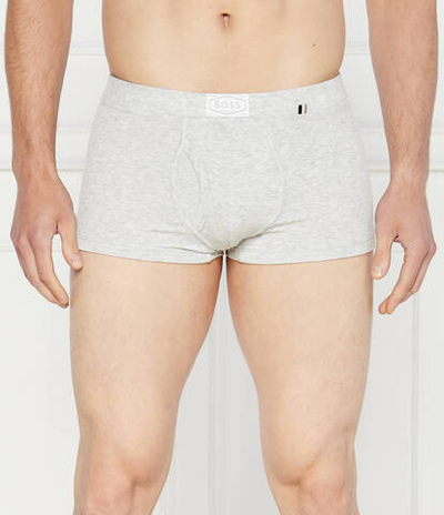 Трусики-боксеры Trunk Rib BOSS BLACK - серый(50517818)