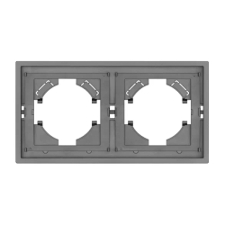 Рамка пластиковая FRM-TENDO-PL-2-GR (Arlight, -) 053841