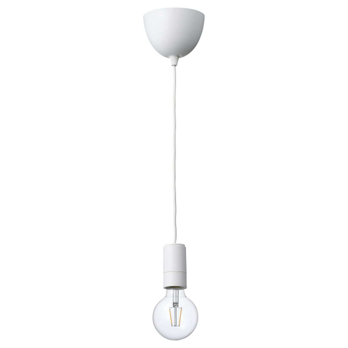 Подвесной светильник IKEA SUNNEBY / LUNNOM (СУННЕБЮ / ЛУННОМ), Белый, 16 см