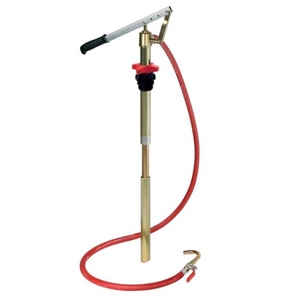 Ручной насос двойного действия для раздачи масла из  бочек 50-220 кг, шланг 2 м., ECODORA (Италия)