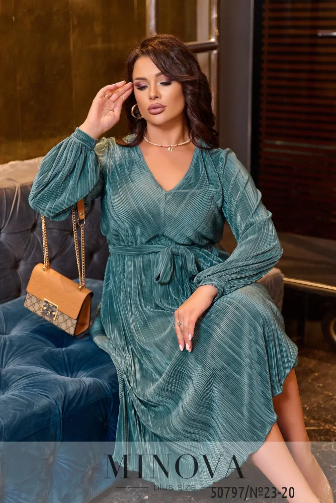 Платье 23-20-морская волна Minova