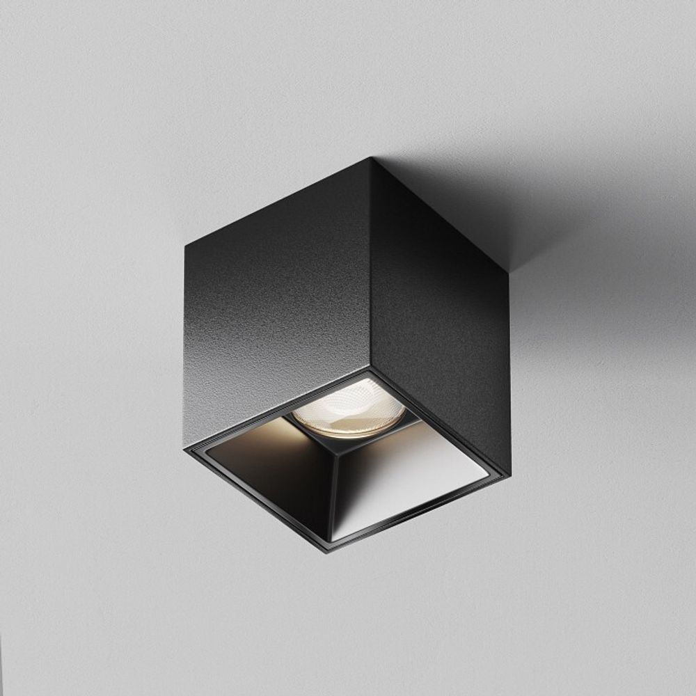 Накладной светильник Maytoni Alfa LED C064CL-5W4K-SQ-B