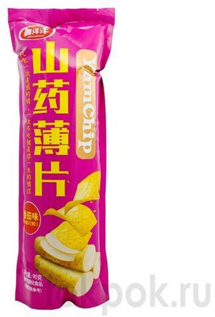 Чипсы Shuyangyang Yam Chip со вкусом томата, 90 гр