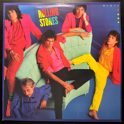 The Rolling Stones - Dirty Work (Голландия 1989г.)
