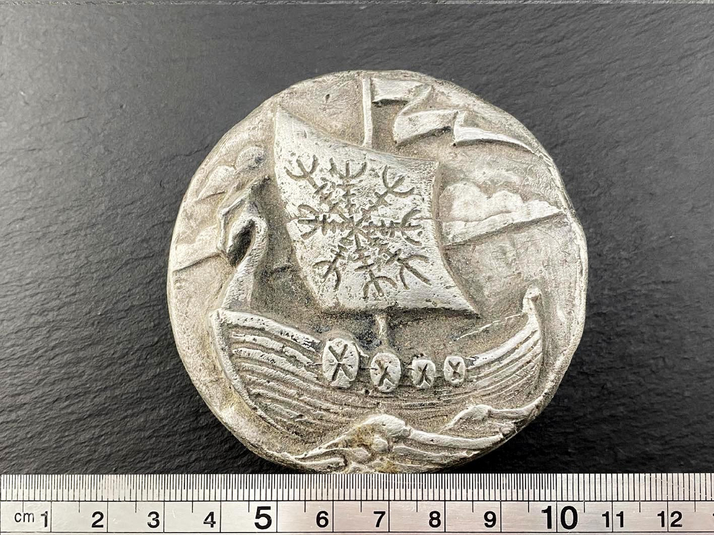 Пряжка. Пряжка для ремня "Драккар