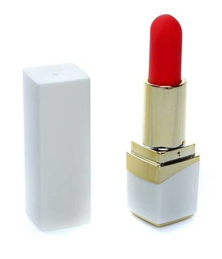 Мини-вибратор в форме помады Boys of Toys, белый