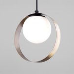 Подвесной светильник 50205/1 черный/бронза