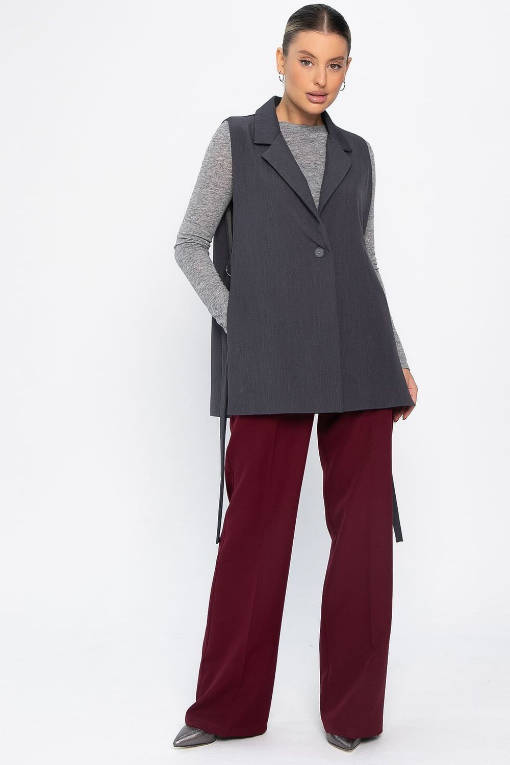 Жилет Статус (серый) Б14418-24М LT Collection