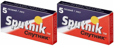 SPUTNIKСменные лезвия д/безопас.бритв 5шт.