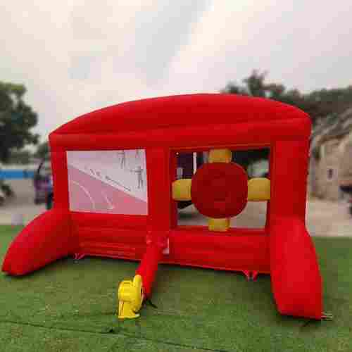 Надувной дартс «Карнавал игр» на подкачке, диаметр 0,5 м, размер 4×2,6×2 м