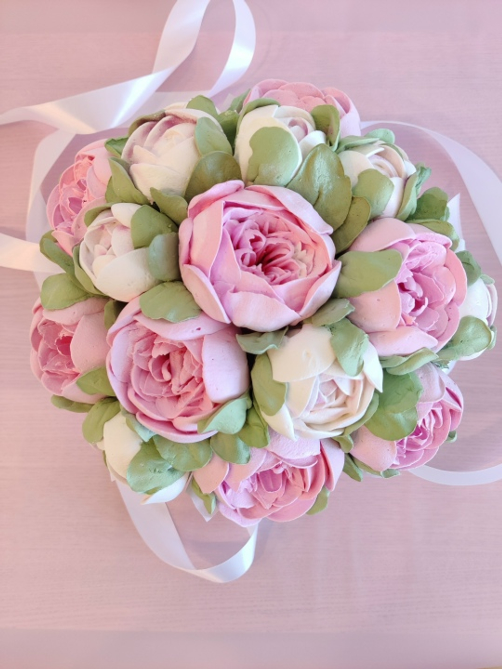 Коробка "Пионы" 16 см