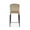 Полубарный стул Albert бежевый бархат