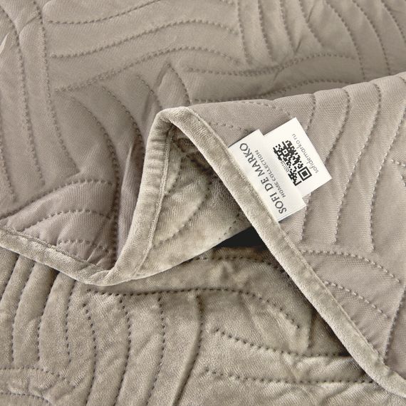 Деварта (беж) Покрывало 160х220