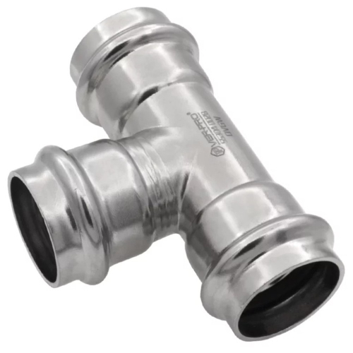 Тройник ViEiR нерж. сталь 28×28×28 VER-PRO (24/4шт)