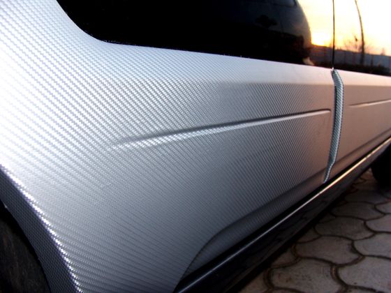 3D карбон пленка серебро