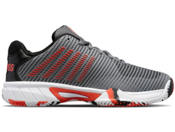 детские Кроссовки теннисные K-Swiss Hypercourt Express 2 HB Junior - steal gray/jest black/spicy orange