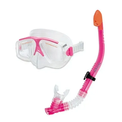 Набор для подводного плавания от 8 лет Surf Rider: маска,трубка, Intex (55949)