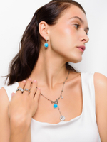 Колье "Royal star" с лазуритом