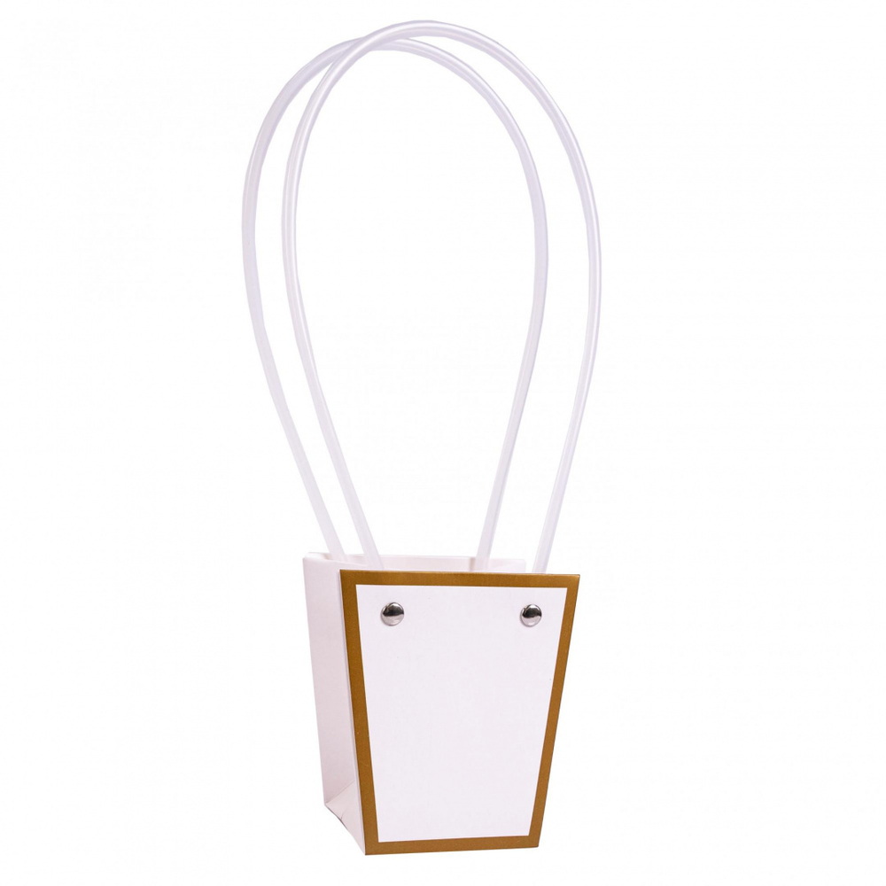 Пакет для цветов S ТРАПЕЦИЯ С КАЙМОЙ 9*6,5*10