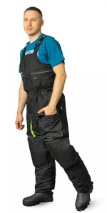 Костюм Селигер (кошачий глаз, зелено-черный) GRAYLING Новатекс