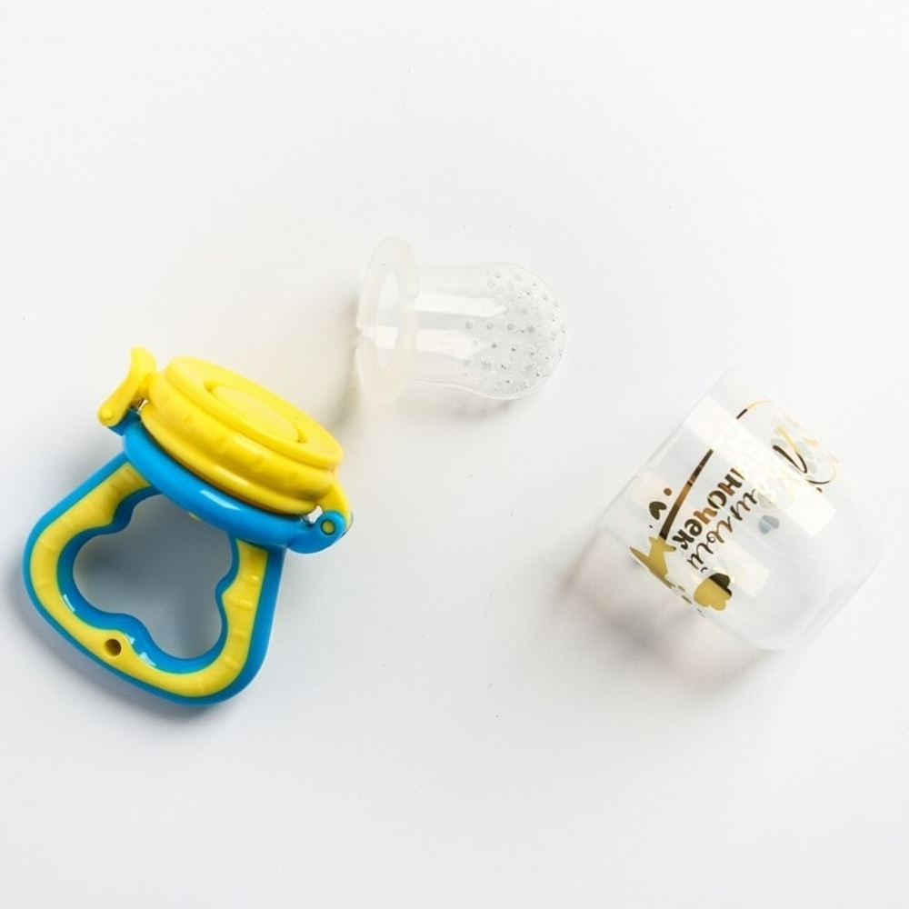 Ниблер с силиконовой сеточкой «Любимый сыночек», цвет голубой 1781485