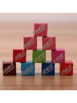 Жевательные конфеты Кубики со вкусом Ананаса 540 г