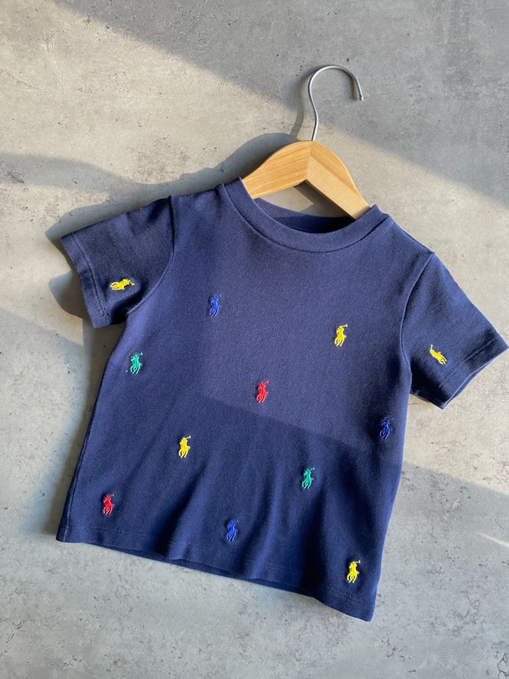 Хлопковая футболка Ralph Lauren, 86