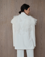 Пиджак "Моя нежность" в жемчужном