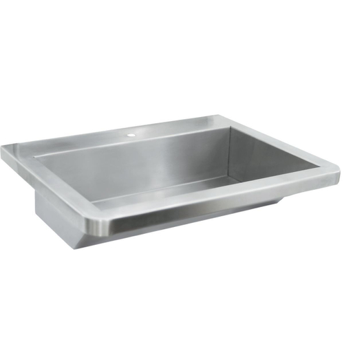 Раковина коллективная квадратная нерж. сталь WASH 13050.06.SP.S матовый