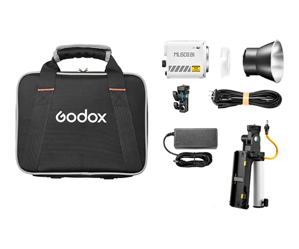 Осветитель светодиодный Godox ML60II Bi Kit1 (с AK-B01)