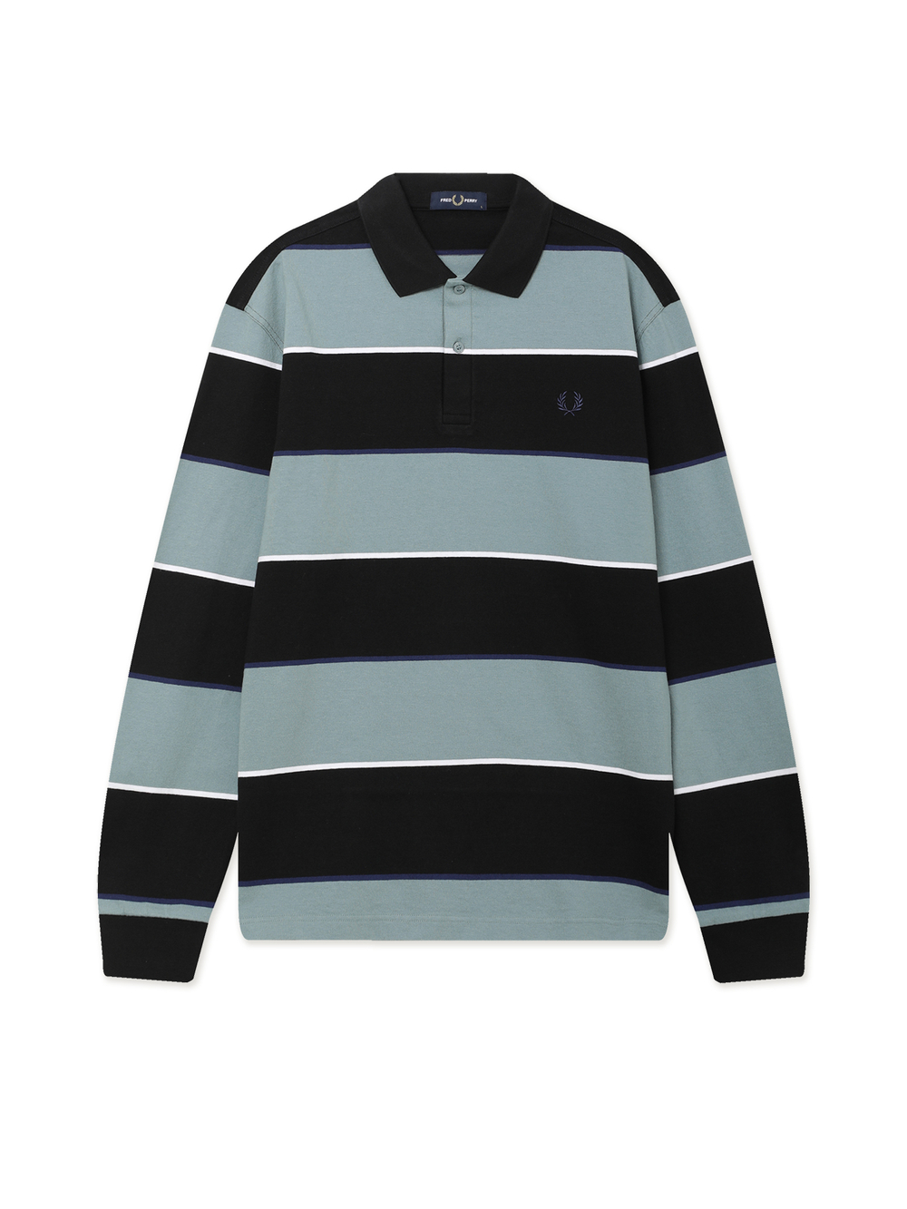 Рубашка Поло Дл. Рукав Hw Jersey Striped Polo Shirt