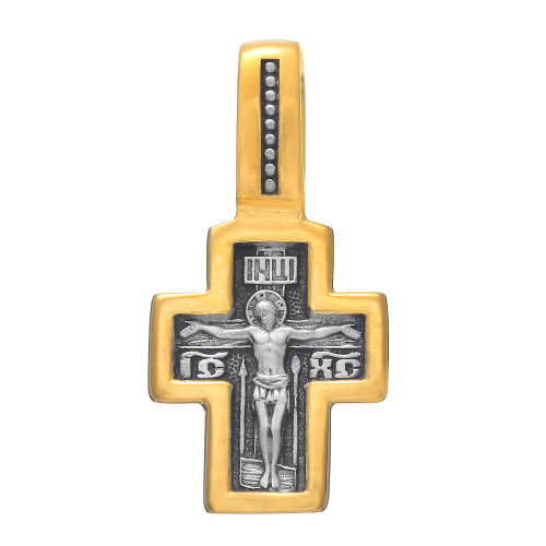 Крест из серебра/Позолота