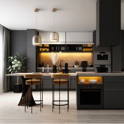 Подвесной светодиодный светильник Maytoni Madmen MOD128PL-L6AM