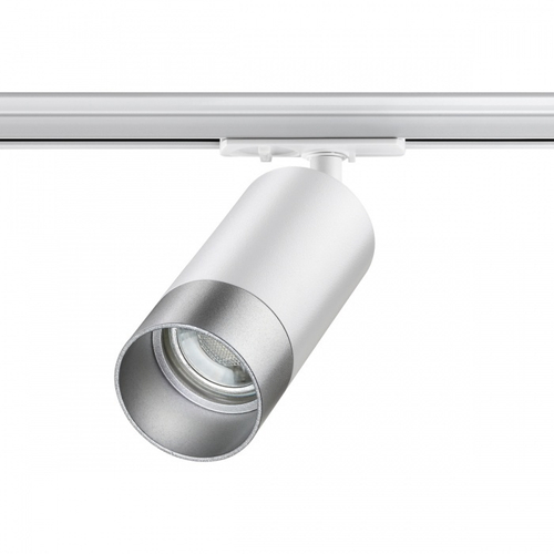 Светильник трековый однофазный двухжильный IP20 GU10 9W 220V Slim