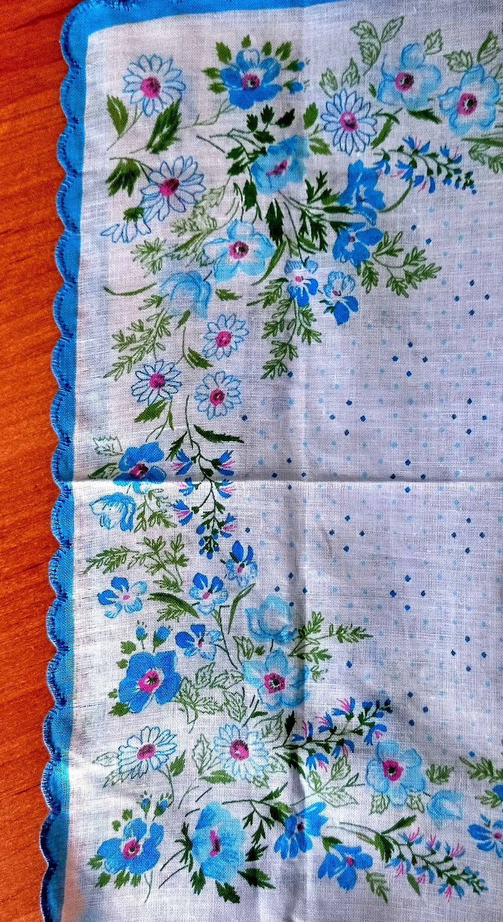 Носовой платок, размер 26-30 x 26-30 см, 1 шт., разные цвета