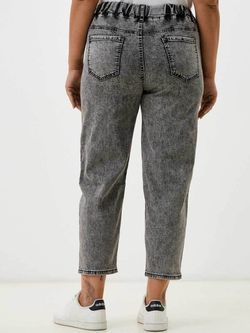 Джинсы на резинке больших размеров