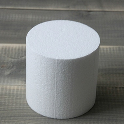 Цилиндр из пенопласта для торта (12 см.* 12см)