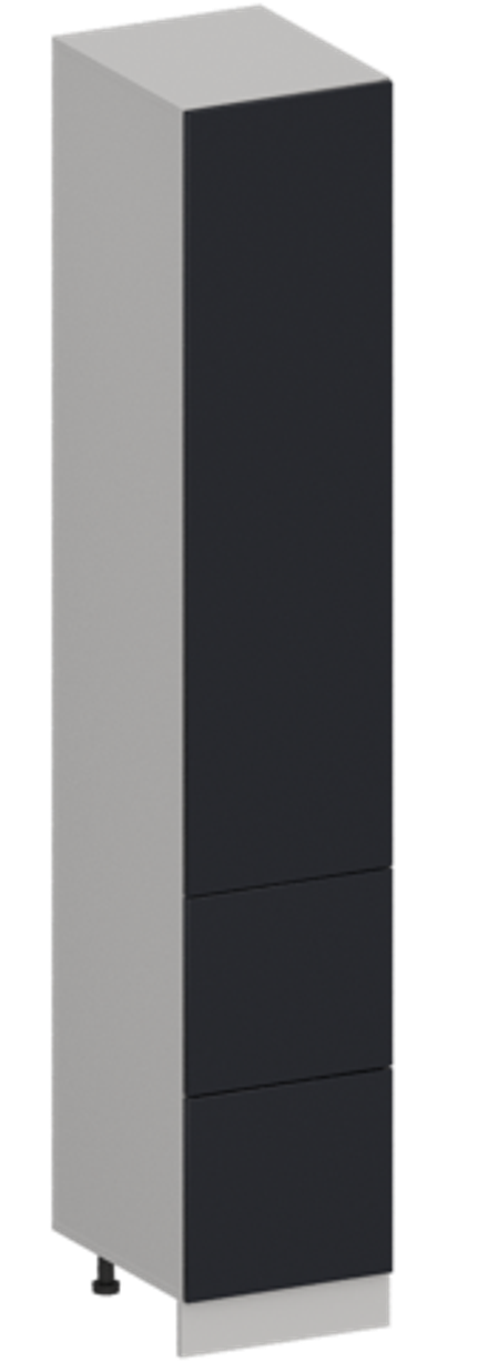 Кухня Модуль ШП2Я 400 Белый / Индиго