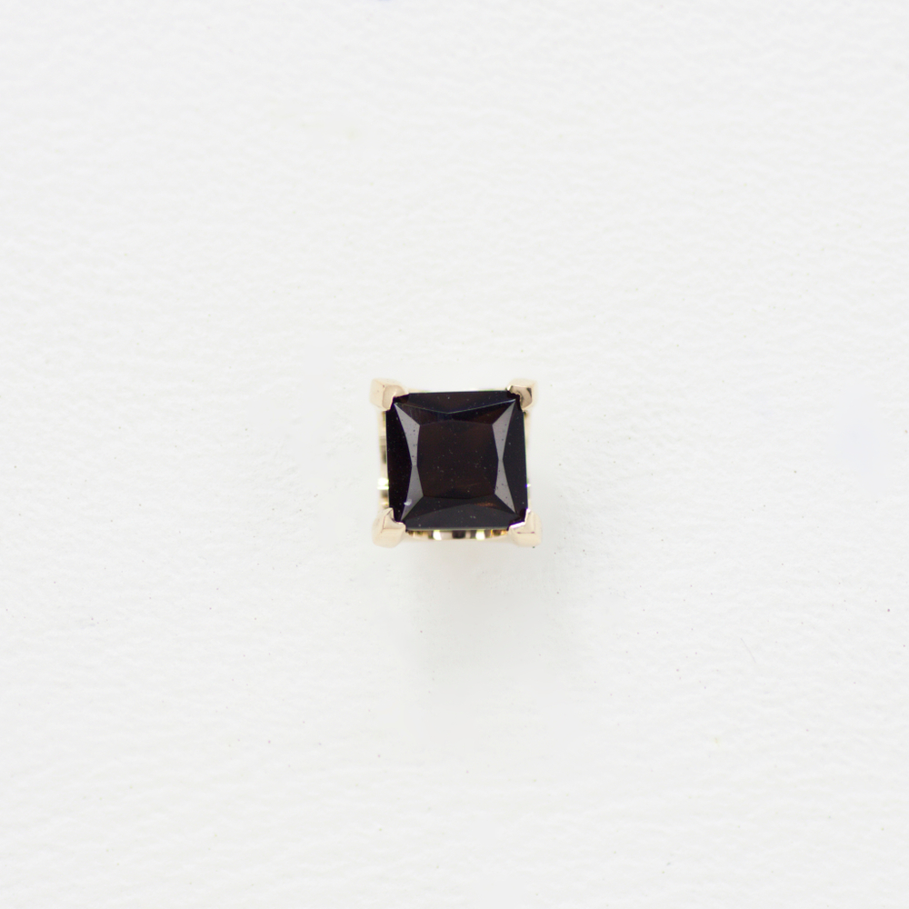 Princess prong tops with Semi-Precious stone