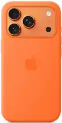 Чехол Apple iPhone 17 Pro Silicone Case with MagSafe - Orange (MGFE4) оранжевый