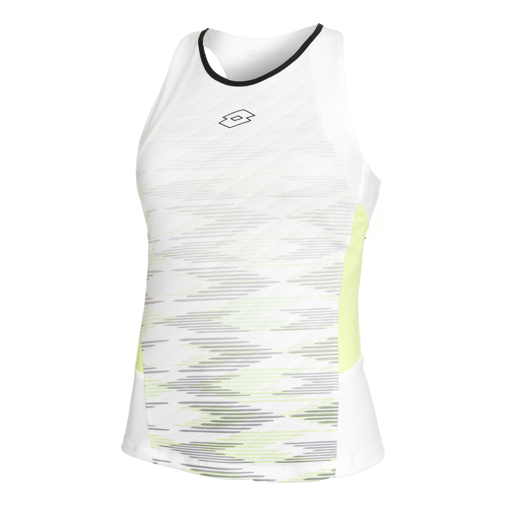 Женская теннисная майка Lotto Tech 1 D4 Tank Top Women - White, Green