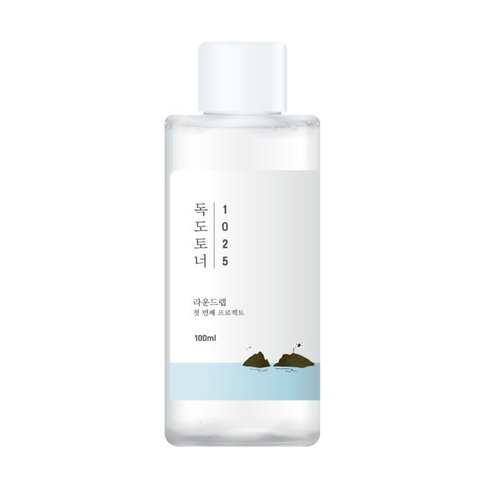 Round Lab 1025 Dokdo Toner отшелушивающий тоник с морской водой